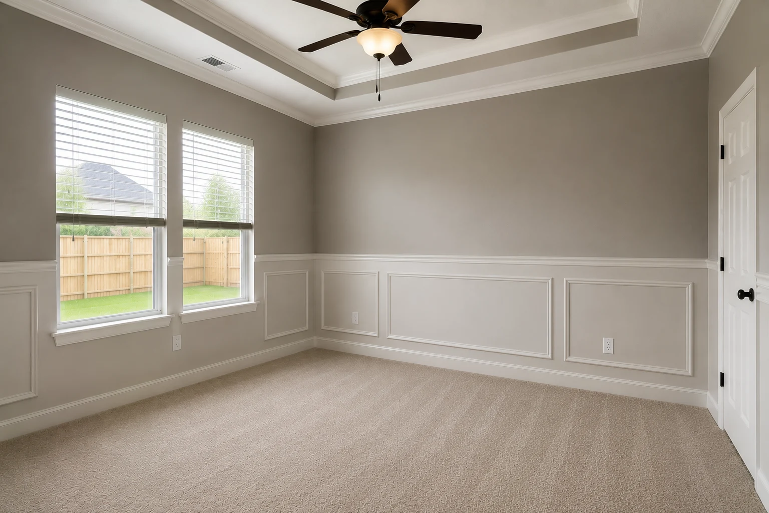 Clean, consistent interior wall finish after painting by SAVAM House