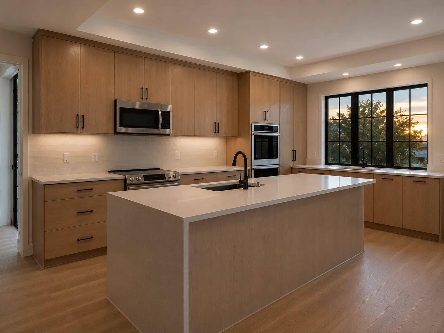 Modern kitchen after renovation by SAVAM House